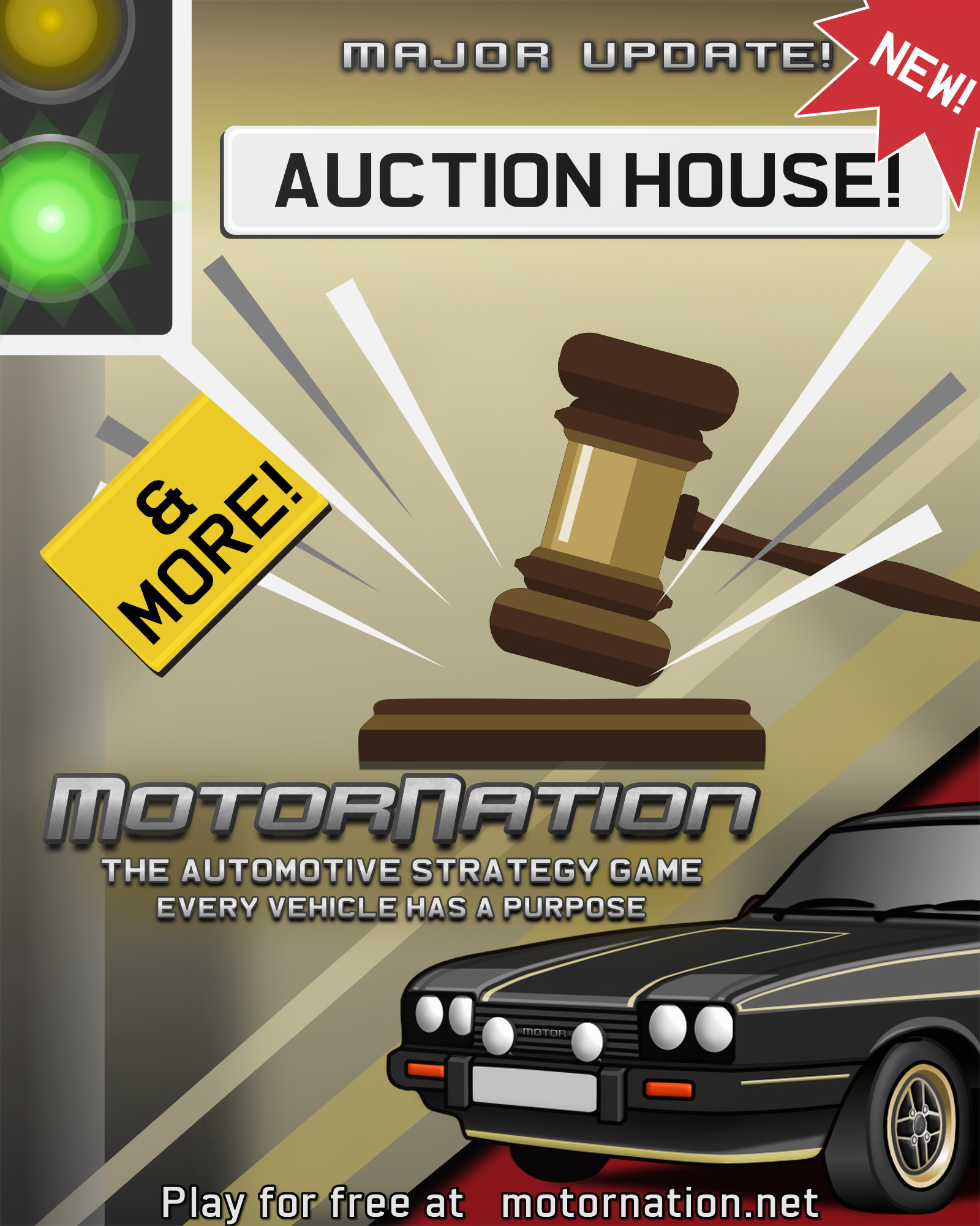 A picture showing-off the Auction House release!